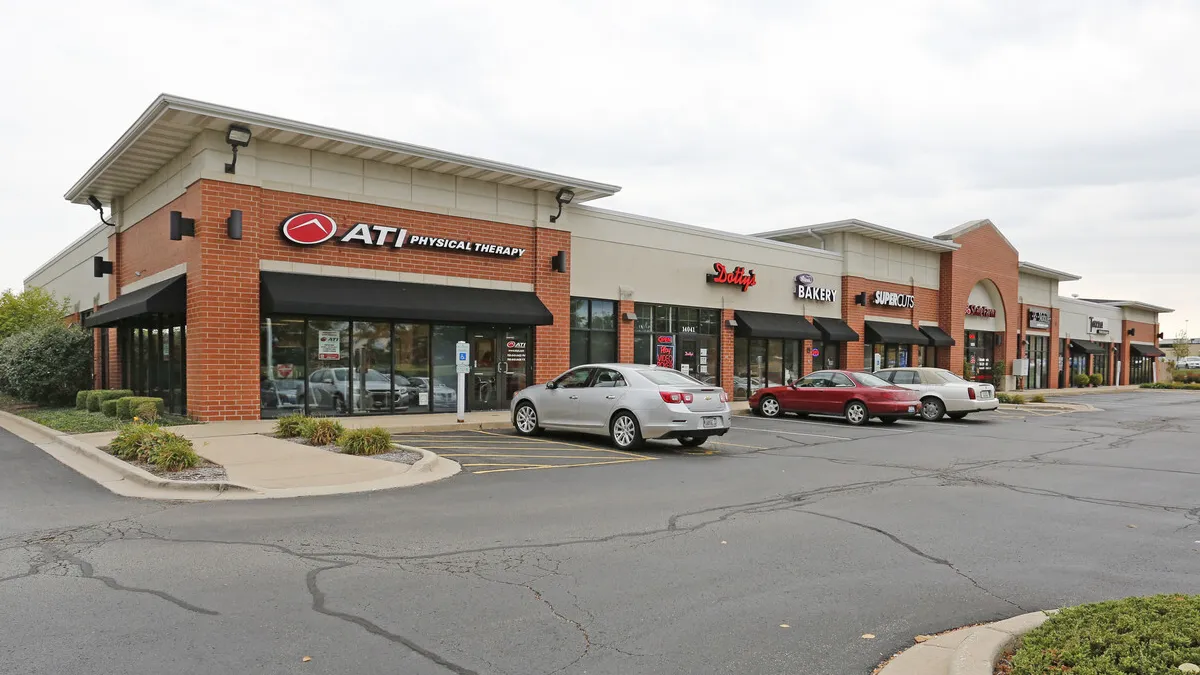 New lighting will be added to signage at 14035 – 14065 S. Bell Road in Homer Glen, Illinois.